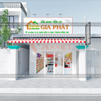 Thiết kế cửa hàng tiện lợi - anh Hào, Đồng Nai